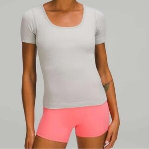 lululemon Ebb To Street Short Sleeve Shirt size 10